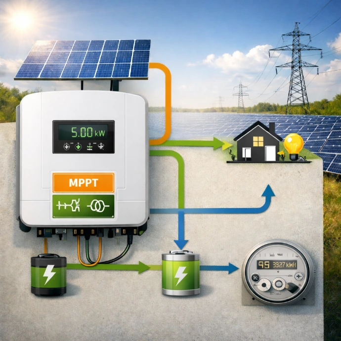 Inverter connections
