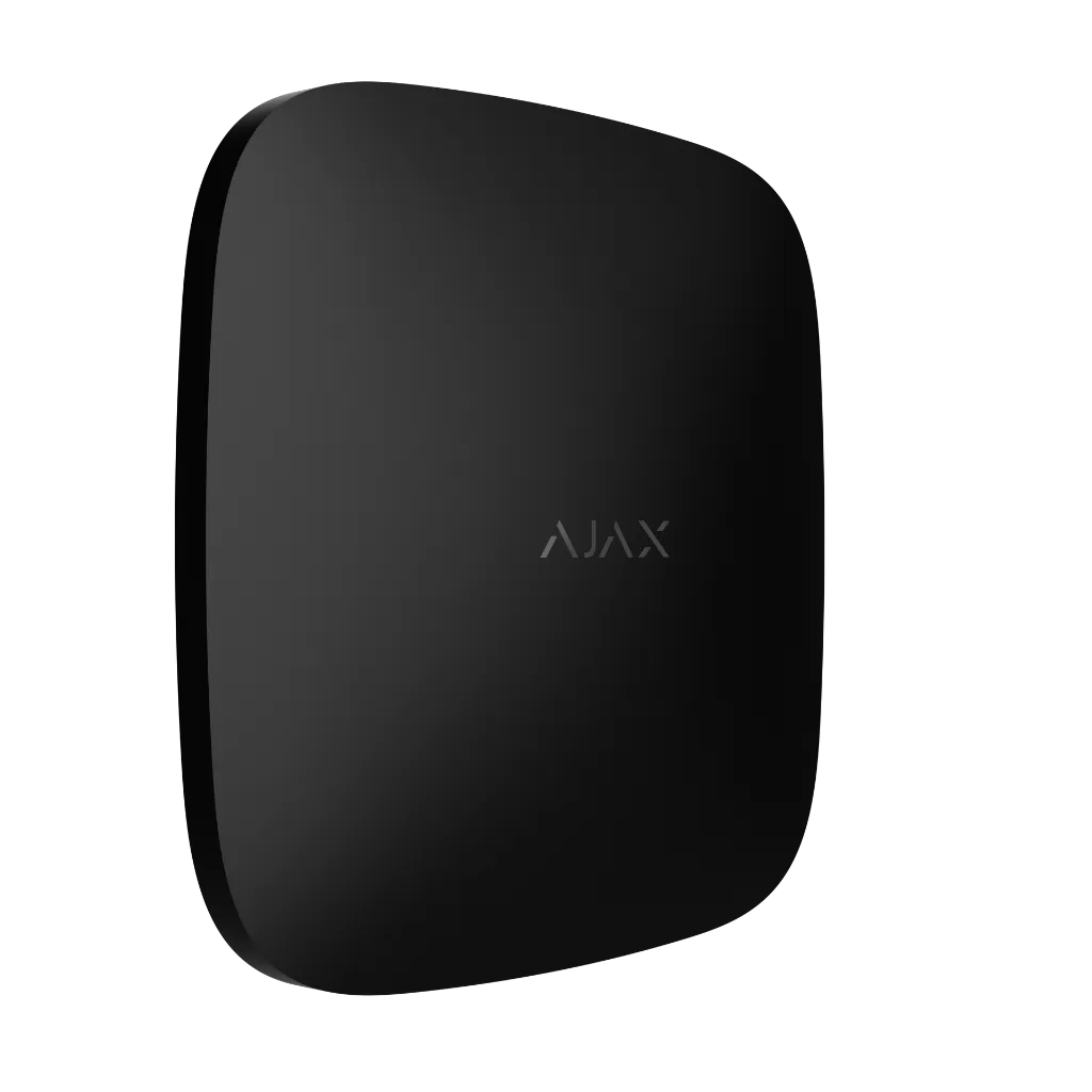 Render - Ajax Hub (2G) Jeweller - black - front angled.webp