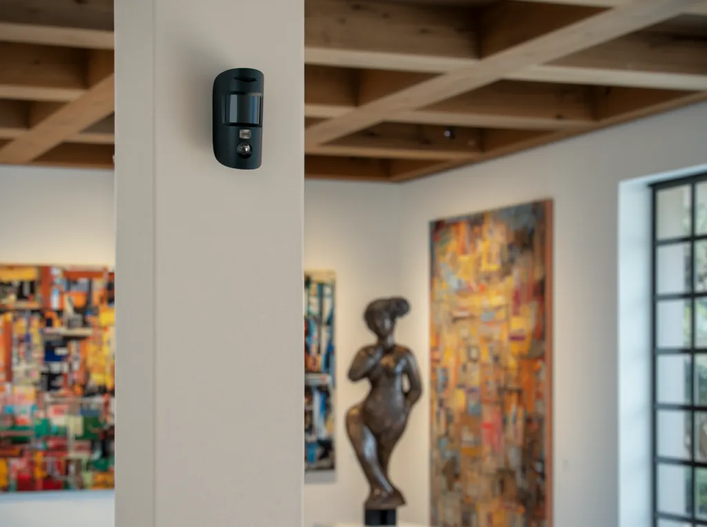 Lifestyle - Ajax MotionCam U Jeweller-museum-black.webp