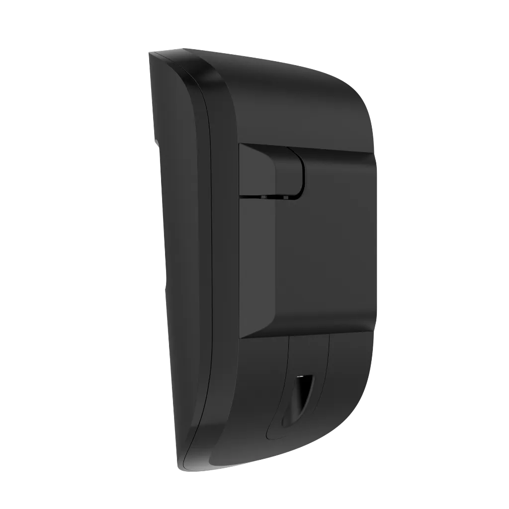 Render - Ajax MotionCam U Jeweller - black - back angled.webp