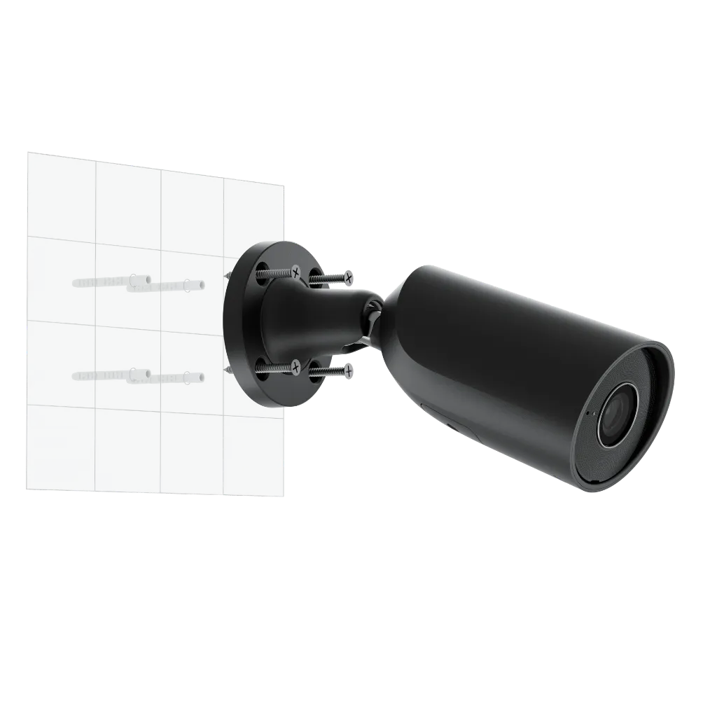 Add Graphics - Ajax BulletCam - Black - exploded view.webp