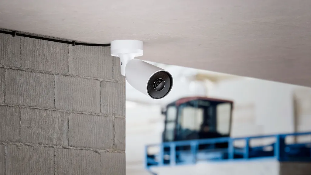 Lifestyle - Ajax BulletCam - White - Industrial.webp