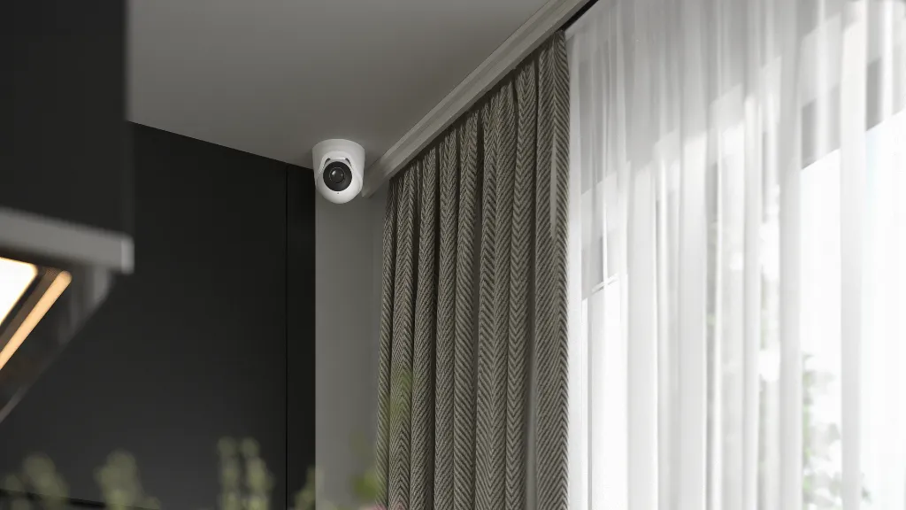 Lifestyle - Ajax TurretCam - White - home.webp