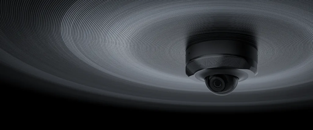 Key Visual - Ajax DomeCam mini - Black.webp