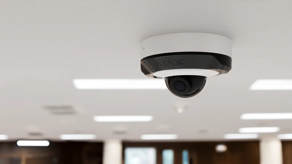Lifestyle - Ajax DomeCam mini - White.webp