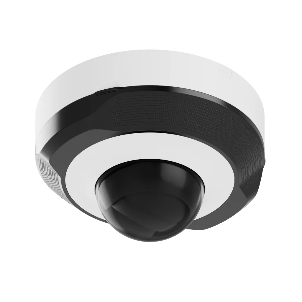 Render - Ajax DomeCam mini - White- back3_4.webp